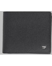 Tom Ford - Bi-Fold Leather Wallet & Purses - Lyst
