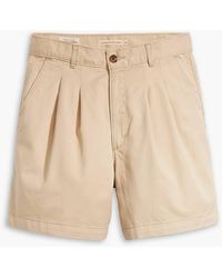 Levi's - Geplooide Broek Kort - Lyst