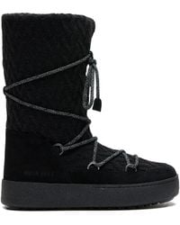 Moon Boot - X Gir Ltrack Knit Boots - Lyst