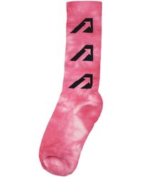 Autry - Socken und Socken Frauen Baumwollrosa - Lyst