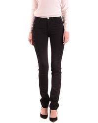 Armani Jeans - Vaqueros Negro - Lyst