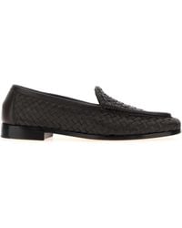 Bottega Veneta - Woven Charlotte Loafers - Lyst
