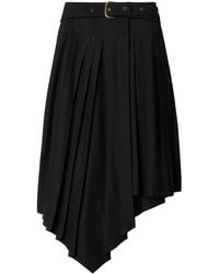 Off-White c/o Virgil Abloh - Pleated Midi Skirt - Lyst