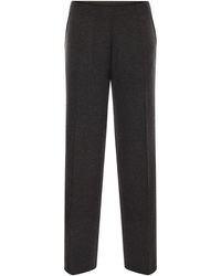 Max Mara - Arno Viscose And Wool Trousers - Lyst