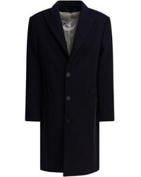 Golden Goose - Single-Breasted Wool Coat - Lyst
