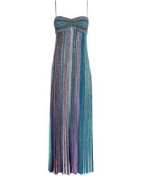 Missoni - Striped Long Dress - Lyst