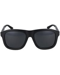Gucci - Square Frame Sunglasses - Lyst