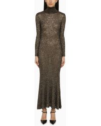 Balenciaga - Sequinned Long Dress - Lyst