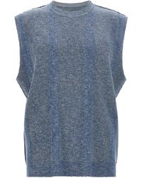 Maison Margiela - Melange Vest - Lyst