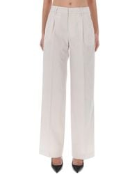 PT Torino - Powder Virgin Wool Trousers - Lyst