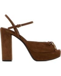 Miu Miu - Ankle Strap Heels - Lyst