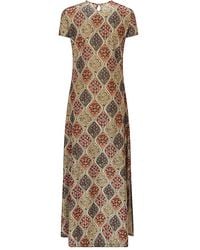 Siyu - Printed Long Dress - Lyst