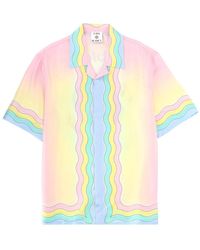 CASABLANCA - Short Sleeve Shirts - Lyst