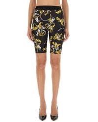 Versace Jeans Couture - "outline Baroque" Cycling Shorts - Lyst