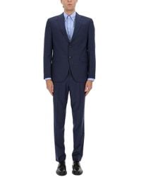 BOSS - Virgin Wool Suit - Lyst