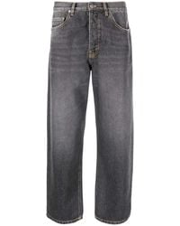 Golden Goose - Straight-Leg Jeans With A Faded Effect - Lyst