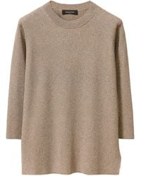 Fabiana Filippi - Pullover mit Lurex-Detail - Lyst