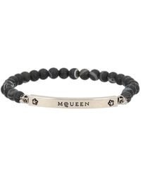 McQueen - Logo Bracelet - Lyst
