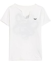 Zadig & Voltaire - Tunisien Mc Cl Blason Rdrg Str - Lyst