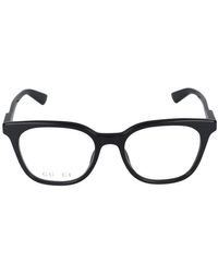 Gucci - Occhiali Da Sole Gg1821 O 001 Nero Transpare /18/145 - Lyst