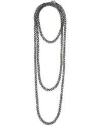 Brunello Cucinelli - Precious Loops Halskette - Lyst