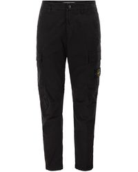 Stone Island - Cargobroek Met Normale, Taps Toelopende Pasvorm - Lyst