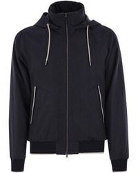 Herno - Cashmere En Silk Resort Bomber Jacket - Lyst