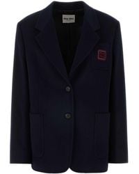 Miu Miu - Jackets And Vests - Lyst