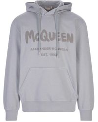 McQueen - Sudadera con capucha de - Lyst