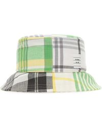 Thom Browne - Printed Cotton Bucket Hat - Lyst
