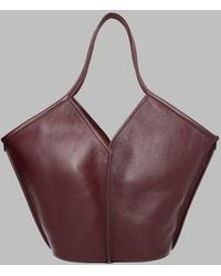 Hereu - Structured Leather Crossbody Handbag - Lyst