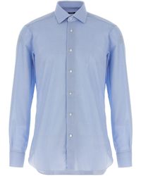 Barba Napoli - Camicia A Nido D'Ape - Lyst