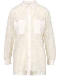 SIMONA CORSELLINI - Shirts Beige - Lyst