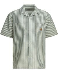 Carhartt - Leavel Casual Cotton Polyester Shirt - Lyst