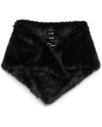 Simone Rocha - Faux-Fur Lobster-Clasp Scarf - Lyst