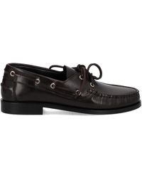 Aeyde - Leather Loafers - Lyst