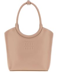 Miu Miu - Antiqued Leather Ivy Handbag - Lyst