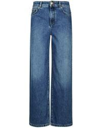 Moschino - Blue Cotton Jeans - Lyst