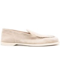 John Lobb - Pace Wildleder-Loafer - Lyst