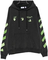 Off-White c/o Virgil Abloh - Bacco Arrow Skate Cotton Hoodie - Lyst
