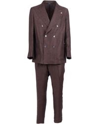 Tombolini - Marrone Zero Gravity Linen Suit - Lyst