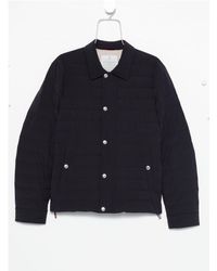 Brunello Cucinelli - Nylon Short Down Jacket - Lyst