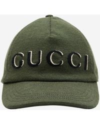 Gucci - Wool Baseball Cap With Logo - Lyst