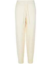 Loulou de Saison - 'hespero' Ivory Cashmere -broek - Lyst