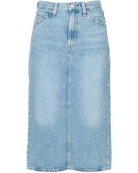 Levi's - Lévi's Jupes Denim Clair - Lyst