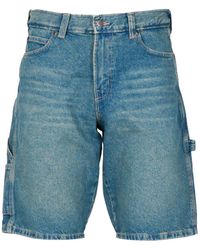 Dickies - Korte Broek Medium Denim - Lyst