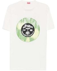 KENZO - Sounds T Shirt With Graphic Print - Lyst