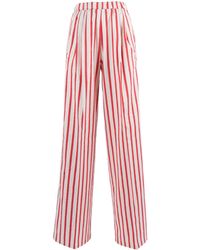 forte_forte - Pantalone Straight Riga Contemporary Cotton - Lyst