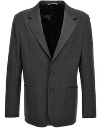 Palm Angels - 'Monogram Pocket' Blazer - Lyst