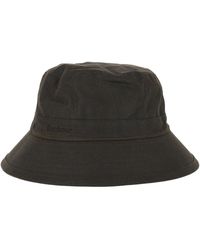 Barbour - Wachs-Eimerhut - Lyst